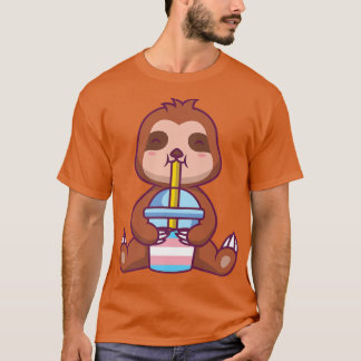 T-shirt bulle de paresse transgenre thé transgenre buth pa