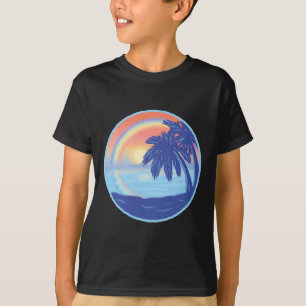 T-shirt Bulle d'été Ocean Waves Hommes Paradise Graphe fem