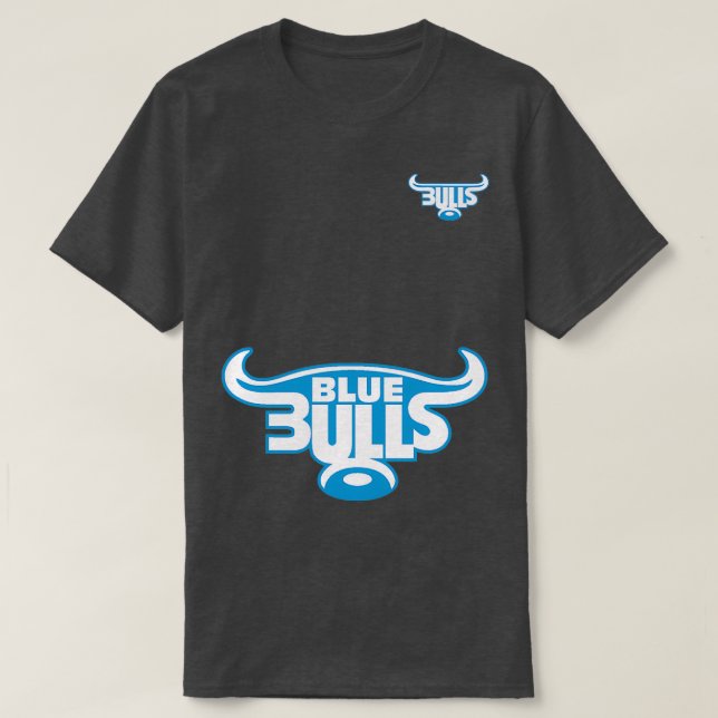 T-SHIRT BULLES BLEU SUPER RUGBY (Design devant)