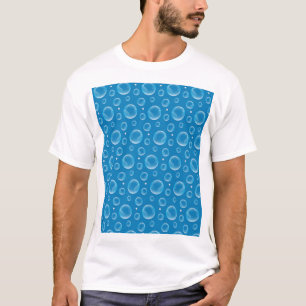 T-shirt Bulles bleues