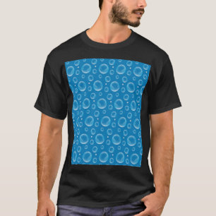 T-shirt Bulles bleues