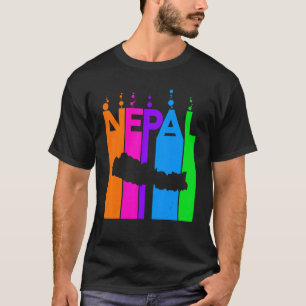 T-shirt Bulles colorées du Népal