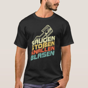T-shirt Bulles de Succion qui Claquent pour les Mécanicien