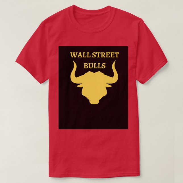 T-shirt Bulles de Wall Street (Design devant)