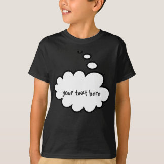 T-shirt Bulles drôles de pensée