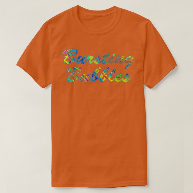 T-shirt Bulles éclatantes (Design devant)