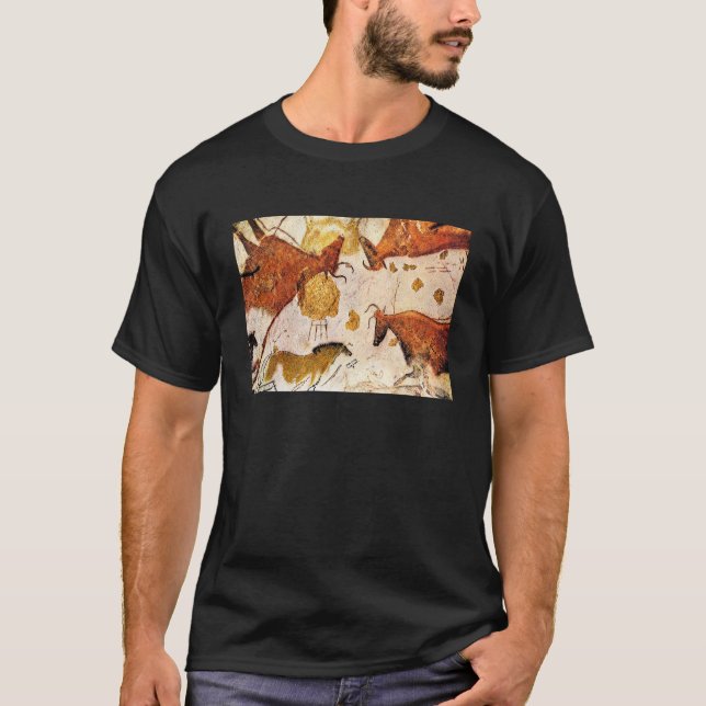 T-shirt Bulles Lascaux antiques (Devant)