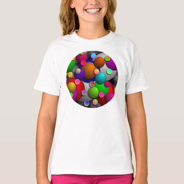 T-shirt Bulles par Kenneth Yoncich (Devant)