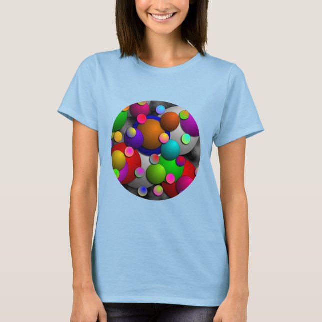 T-shirt Bulles par Kenneth Yoncich (Devant)