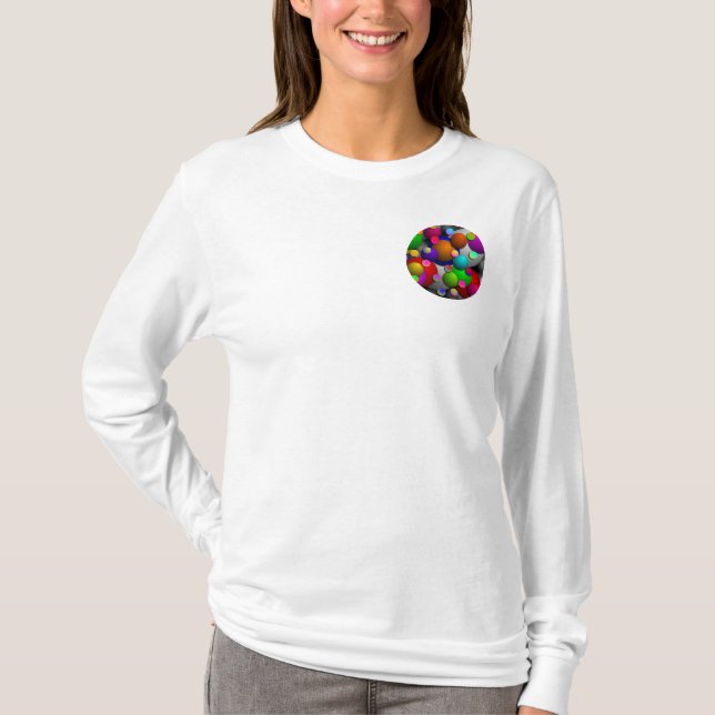 T-shirt Bulles par Kenneth Yoncich (Devant)