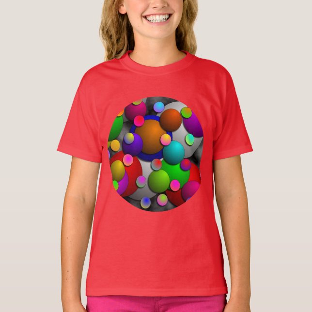 T-shirt Bulles par Kenneth Yoncich (Devant)