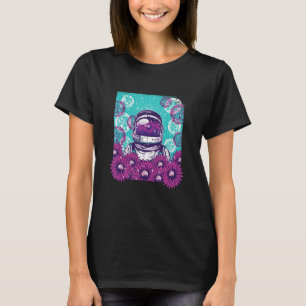 T-shirt Bulles Sous-Marines Astronaut Astral Cosmique Pour