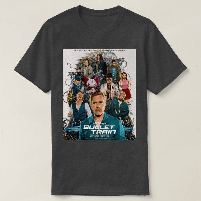 T-SHIRT BULLET TRAIN 2022 (Design devant)