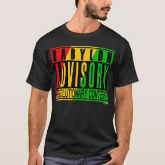 T-shirt Bulletin de renseignements de Babylone : Contenu