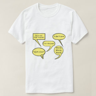 T-SHIRT BULLETIN INTJ SPEECH