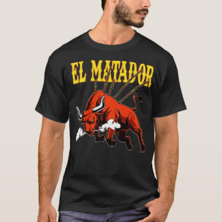 T-shirt Bullfighter El Matador Bull Torero