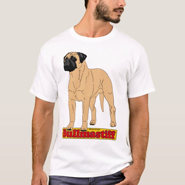 T-shirt Bullmastiff (Devant)