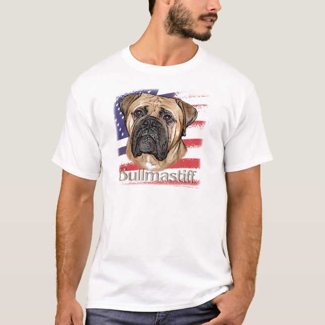T-shirt Bullmastiff (Devant)