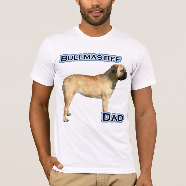 T-shirt Bullmastiff Papa 4 (Devant)