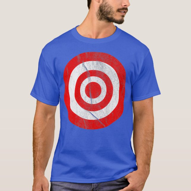 T-shirt Bullseye Cible de flechettes Dartboard cible RAF t (Devant)
