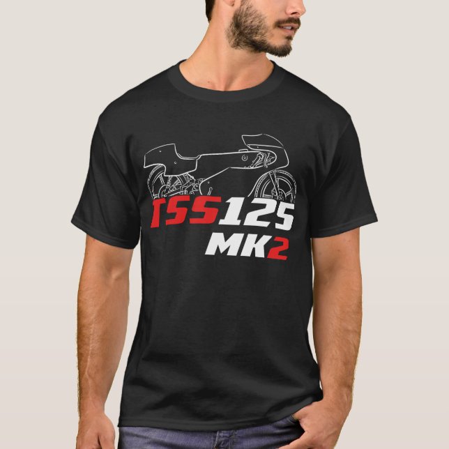 T-shirt Bultaco TSS Mk2 125 1977 (Devant)