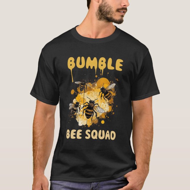 T-shirt Bumble Bee Squad (Devant)