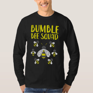 T-shirt Bumble Bee Squad Funny Bumblebee Friends Team Men