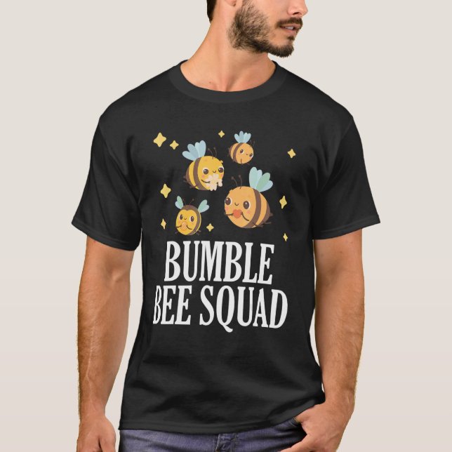 T-shirt Bumble Bee Squad Miel mignon apiculteur abeille Ap (Devant)