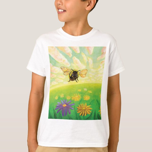 T-shirt Bumblebee sur l'Horizon (Devant)