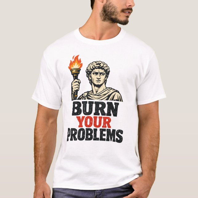 t-shirt : BUMLEZ VOS PROBLÈMES (Devant)