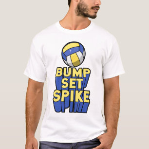 T-shirt Bump Set Spike Volleyball