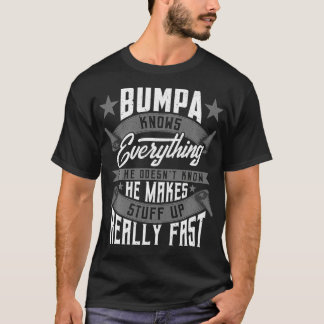 T-shirt Bumpa connaît tout Funny Bumpa Fête des pères Gif