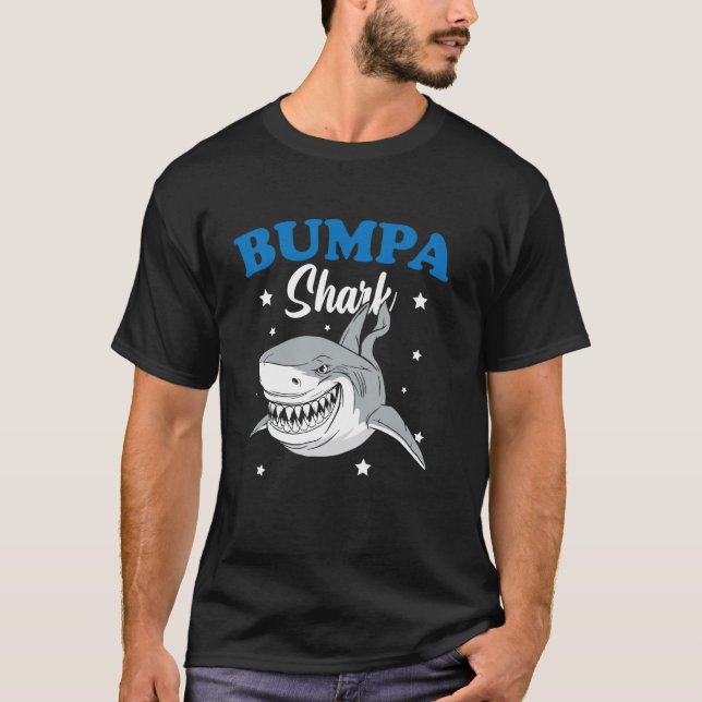 T-shirt Bumpa Requin Rex Drôle de Poisson de Mer Prédateur (Devant)