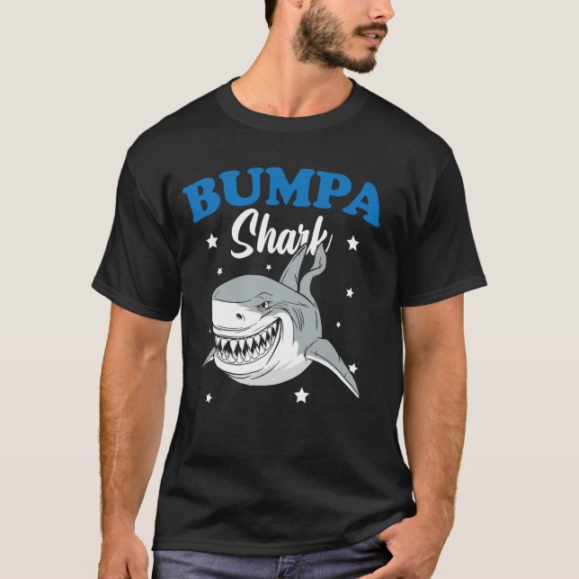 T-shirt Bumpa Requin Rex Drôle de Poisson de Mer Prédateur (Devant)