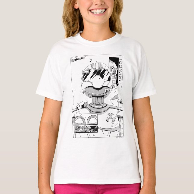 T-shirt Bumper de style comique Toonami TOM 5 & SARA (Devant)
