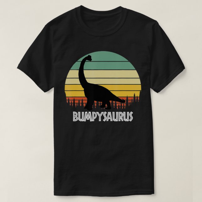 T-SHIRT BUMPYSAURUS BUMPY SAURUS BUMPY DINOSAUR (Design devant)