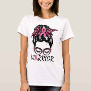 T-shirt Bun Cancer du Sein Portez le guerrier rose