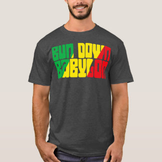 T-shirt Bun down Babylon