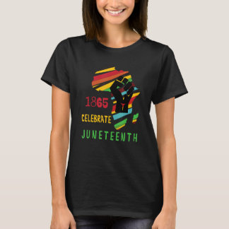 T-shirt Bun Jundixième fêter la liberté 1865 Juin 19