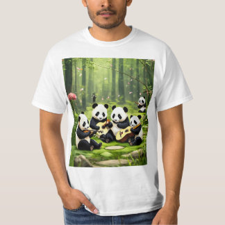 T-shirt Bunch de bambou de pandas