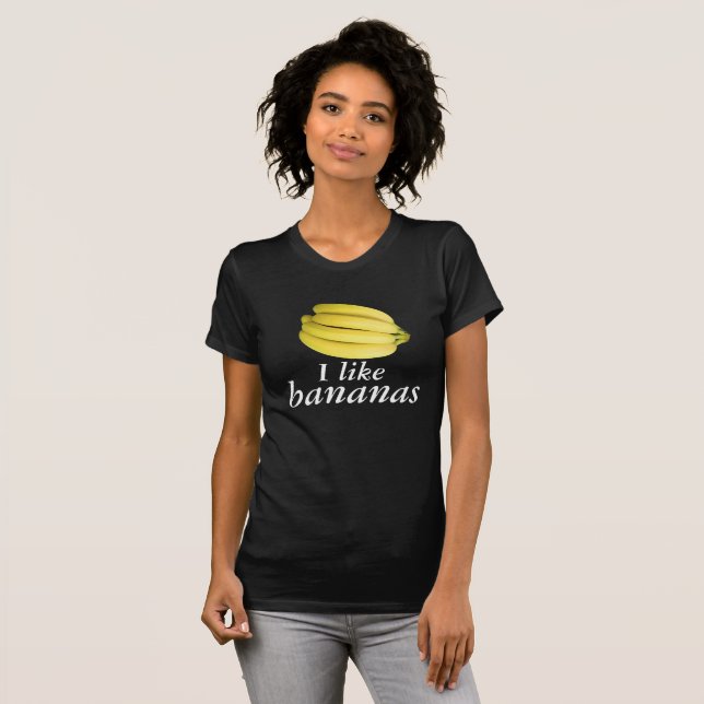 T-shirt Bunch de bananes (Devant entier)