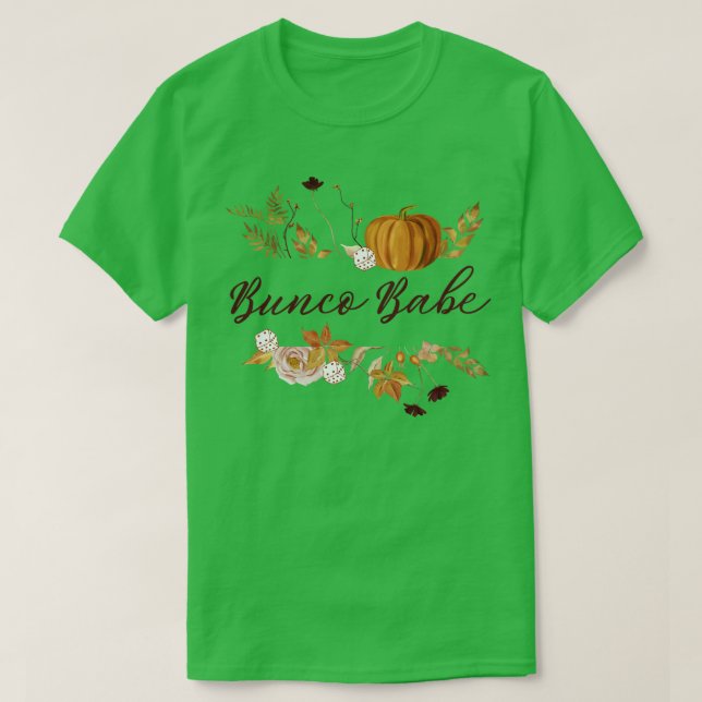 T-shirt Bunco Babe Fall Bunco Dice (Design devant)