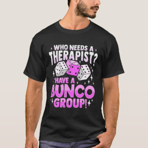 T-shirt Bunco Conception De Jeu Pour Bunco Babes