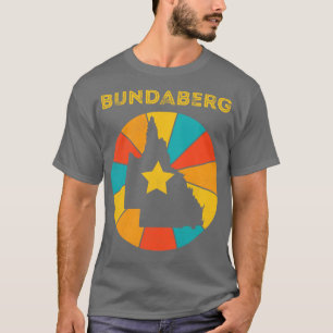 T-shirt Bundaberg Queensland Souvenir Vintage en détresse