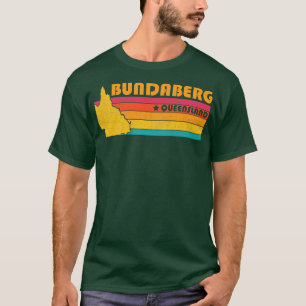 T-shirt Bundaberg Queensland Souvenir Vintage en détresse