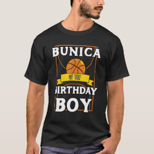 T-shirt Bunica De L'Anniversaire Baller Basketball Anniver