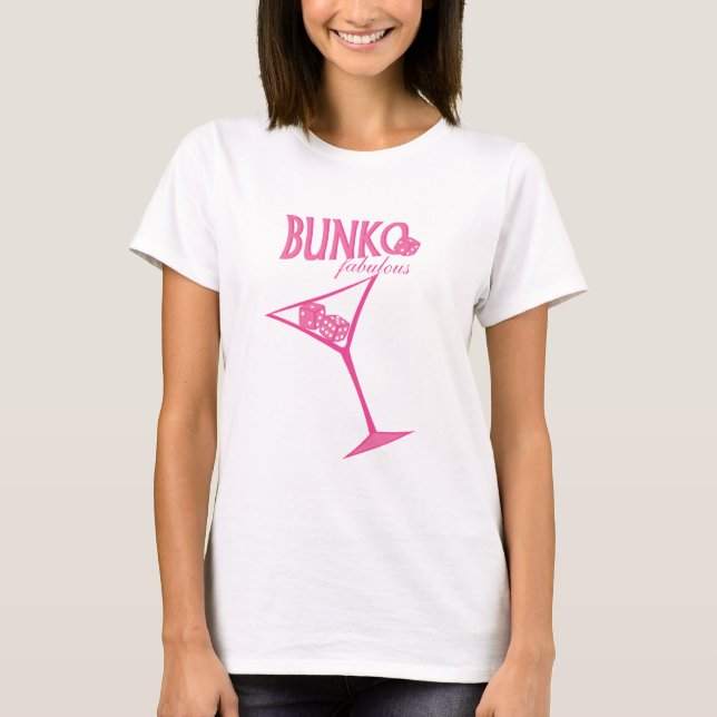 T-shirt Bunko Fabulous Martini (Devant)