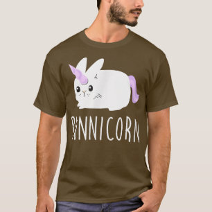 T-shirt Bunnicorn, Funny Cute Bunny Unicorn Magie Pâques