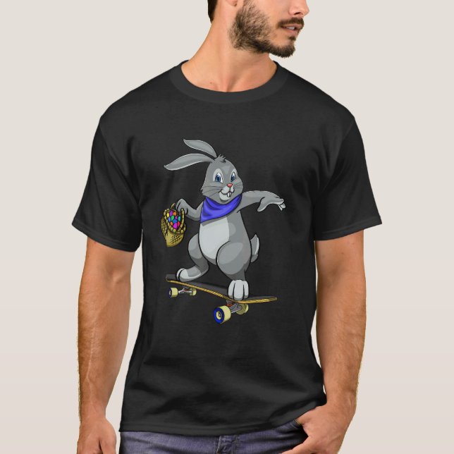 T-shirt Bunnies de Pâques Net Nature Femmes Oeufs de Pâque (Devant)