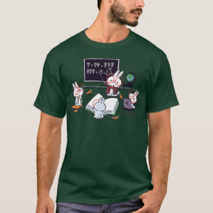 T-shirt Bunnies scientifiques